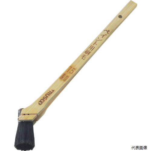 【特長】 ●ペイント用、一般向けです。 【用途】 ●油性塗料、ペンキ用。 【仕様】 ●刷毛幅(mm)：24 ●毛丈(mm)：34 ●玉厚(mm)：15 ●全長(mm)：220 【材質／仕上】 ●毛：馬毛 ●柄：竹 【注意】 ●提供不可：chemSHERPA、SDS、ミルシート 【入数】 ●1本 他のサイズはこちら 在庫のない商品は検索に表示されない場合がございます　