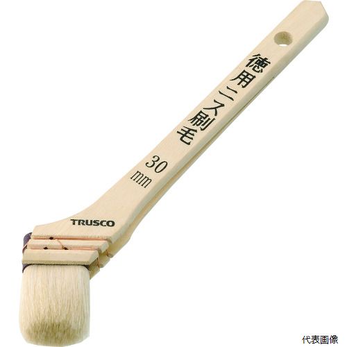 【スタンプラリー】トラスコ TPB-426 TRUSCO 徳用ニス刷毛木柄 10号
