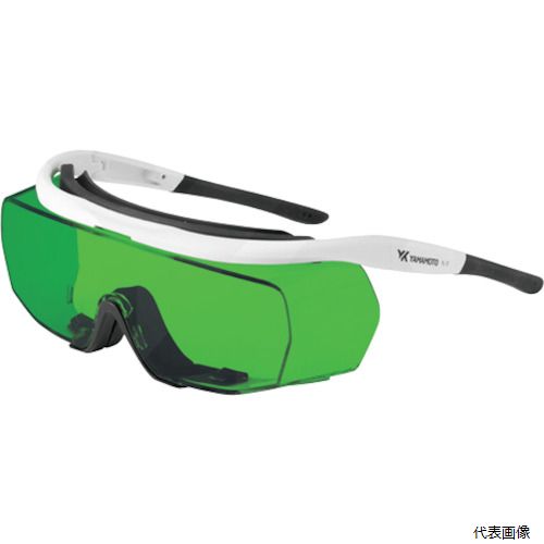 山本光学 CE YL-780 FIBER LT YAMAMOTO レーザー光用遮光一眼形めがね FIBER ロータイプ