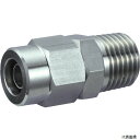 トラスコ TS12-03M TRUSCO SUSメイルコネクタ 適用チューブ径12X10 ねじR3/8