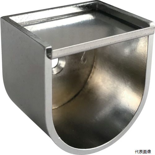 トラスコ TAUC-32 TRUSCO パイプ取付金具 ダイカストU型ソケット 32mm(ネジ止め付)