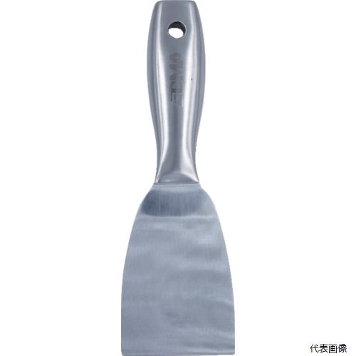 エドマ 181255 EDMA オールステンレスへら ソフトブレード W75mm