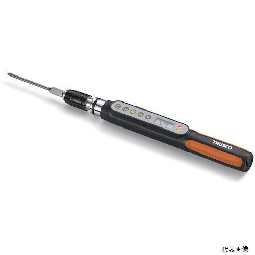 【特長】 ●ドライバタイプのトルク計測ツールです。 ●ブザー音とLED点灯でトルク状態を知らせます。 ●USB通信ケーブルでパソコンに接続でき、データをCSVファイルで抽出できます。 ●校正証明書付です。 ●トラックモード＆ピークモード切替機能付です。 ●トラックモードは作業中のトルク値をリアルタイムに表示し、ピークモードは作業中の最大トルク値を表示します。 【用途】 ●検査用・締め付け作業用に。 【仕様】 ●トルク調整範囲(N・m)：0.10〜0.5 ●最小目盛(N・m)：0.001 ●全長(mm)：193 ●差込角(mm)：6.35 ●トルク測定範囲(N・m)：0.05〜0.5 ●精度保証範囲(N・m)：0.10〜0.5 ●トルク精度：時計回り±2%、反時計回り±3% ●負荷方向：右、左 ●本体に記録できるメモリ：250件 ●通信機能有（USB) ●校正書付 ●電源：単4アルカリ乾電池×1本(付属) 【セット内容／付属品】 ●ケース ●USBケーブル ●CD-ROM 【入数】 ●1個 他のサイズはこちら 在庫のない商品は検索に表示されない場合がございます　
