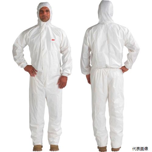 【特長】 ●アスベスト除去作業、工場の清掃・メンテナンスにお勧めです。 ●塗装作業、製薬製造、農薬散布作業等裾口はニット収縮により密着性を向上しました。 ●腰、足首にゴムを配置で快適性、動きの自由度を向上しました。 ●フィルム生地のハイエンド製品で、耐水、耐油性があります。 【用途】 ●アスベスト除去作業、工場の清掃・メンテナンスに。 【仕様】 ●色：ホワイト ●サイズ：M ●適合身長(cm)：167〜176 ●適合胸囲(cm)：92〜100 ●EN規格タイプ5〜6適合品(微粒子・ミスト防護用)、EN規格静電気防護適合品 ●JIST8115規格タイプ5〜6準拠品(微粒子・ミスト防護用) ●使い捨てタイプ 【材質／仕上】 ●ポリプロピレン(PP)、ポリエチレン(PE) 【注意】 ●この商品は、一般消費者様向けの製品ではない為、表示や取扱説明書等が一般消費者様向けに表記・同梱されておりません。 ●ゴーグル、マスク、手袋。 ●靴カバーは別売です。 【入数】 ●1着 他のサイズはこちら 在庫のない商品は検索に表示されない場合がございます　
