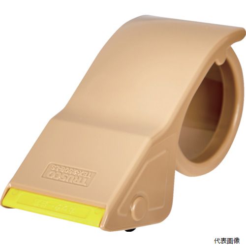 トラスコ TEX-2508-LS TRUSCO テープカッター 3インチ紙管 樹脂製 LS色