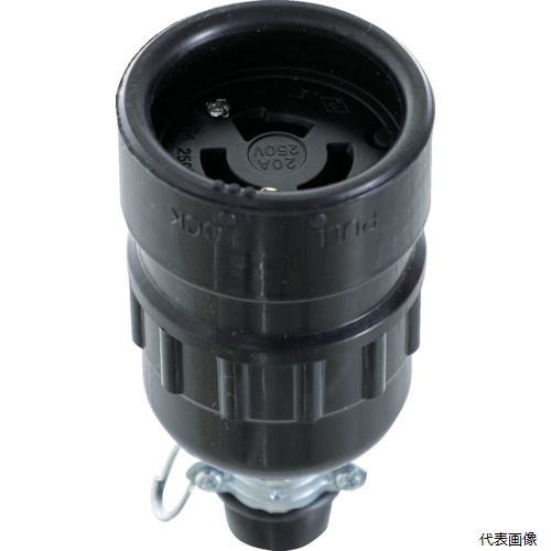 トラスコ TMH2633 TRUSCO 引掛防水コネクターボデー3P