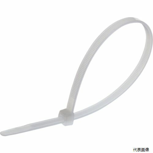 【スタンプラリー】 トラスコ TRCVJ-80 TRUSCO ケーブルタイ 幅1.9mmX80mm 最大結束Φ17 100本入