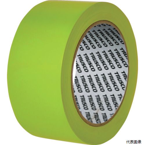 【スタンプラリー】トラスコ TLTE-76451-Y TRUSCO エコノミーラインテープ 黄 50.8mm×32.9m