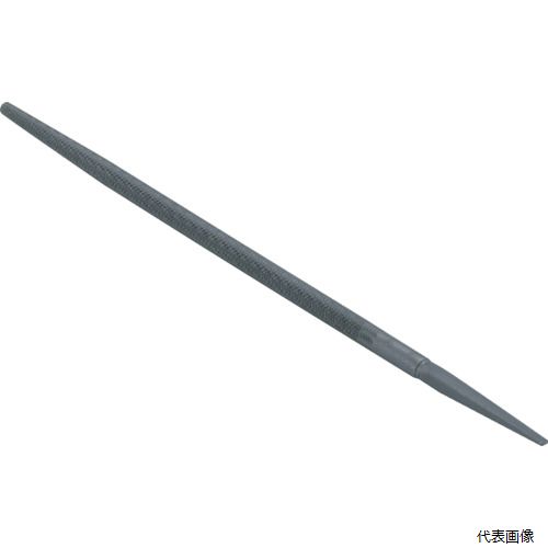 【特長】 ●目立てが鋭く、耐久性に優れています。全面に刃が刻まれています。 ●JIS-B4703　規格適合品です。 【用途】 ●鉄をはじめ、銅、真鍮、アルミ、プラスチックなどの研削に。 【仕様】 ●仕上がりタイプ：中目 ●形状：丸 ●全長(mm)：190 ●刃長(mm)：150 ●刃幅(mm)：6 ●刃厚(mm)：6 【材質／仕上】 ●炭素工具鋼（SK-2） 【注意】 ●ヤスリが目づまりをした際はブラシなどで掃除してください。 ●提供不可：chemSHERPA、ミルシート 【入数】 ●1本 他のサイズはこちら 在庫のない商品は検索に表示されない場合がございます　