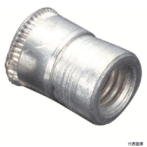 トラスコ T-INS-580 TRUSCO インサートナット M5X0.8 下穴7.3 6個入パック (スチールSUM23L)