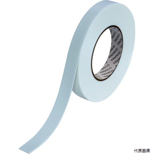 【特長】 ●基材に発泡体を使用しているので被着体への密着性が良好です。 【用途】 ●金属・プラスチック・ガラス・木材の接着に。 【仕様】 ●色：ホワイト ●幅(mm)：19 ●長さ(m)：10 ●厚さ(mm)：1.0 【材質／仕上】 ●基材：発泡体ポリエチレン ●粘着剤：アクリル系 【注意】 ●提供不可：ミルシート 【入数】 ●1巻 他のサイズはこちら 在庫のない商品は検索に表示されない場合がございます　