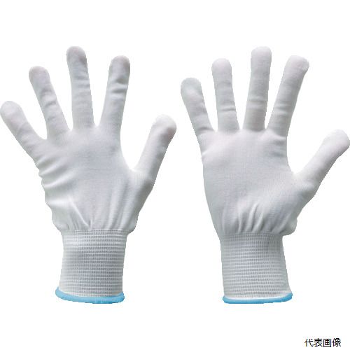 TRUSCO AIG13-L 抗菌インナー手袋 13ゲージ 10双入 Lサイズ