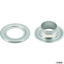 トラスコ P-THP-A10 TRUSCO 両面ハトメ アルミ 10mm 20組入 (ブリスターパック入)