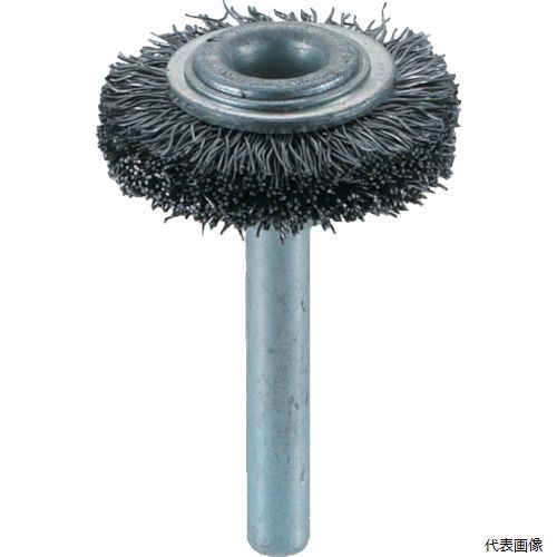 トラスコ TB-6202 TRUSCO 軸付ホイールブラシ φ32X軸6 鋼線 線径0.3