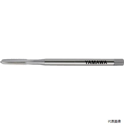 【特長】 ●標準全長のハンドタップでは届かない部位へのねじ加工が可能なロングタイプのタップです。 【用途】 ●被削材：低炭素鋼、中炭素鋼、高炭素鋼に。 【仕様】 ●先端：中 ●精度：P2 ●精度表記：P級 ●呼び寸法：M6 ●ピッチ(mm)：1 ●ねじ長さ(mm)：15 ●全長(mm)：150 ●シャンク径(mm)：6 ●シャンク四角部(mm)：4.5 ●下穴径(mm)：5.09 ●加工ねじ：メートルねじ ●表面処理：ノンコーティング ●溝数：3 ●食い付山数：5山 ●首下の長さ(mm)：30 ●シャンク長(mm)：40 ●四角部の長さ(mm)：7 【材質／仕上】 ●高速度工具鋼（HSS） 【入数】 ●1本 他のサイズはこちら 在庫のない商品は検索に表示されない場合がございます　