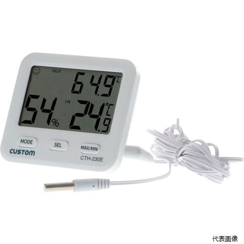 カスタム CTH-230E CUSTOM デジタル温湿度計