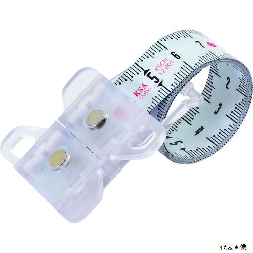 新潟精機 SMT-100WH SK スパイラルメジャー ホワイト 1m