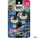 【スタンプラリー】エステー ST16019 クルマの消臭力 クリップタイプ 2個セット タバコ用スカイミント