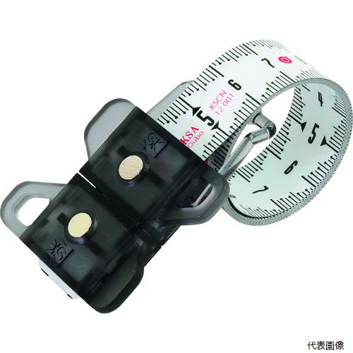 新潟精機 SMT-100GY SK スパイラルメジャー グレー 1m