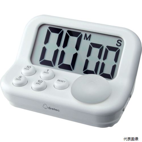 ドリテック T-593WT dretec 見やすい学習タイマー