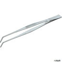 トラスコ TSP-40 TRUSCO ステンレス製ピンセット 300mm 曲ギザ付