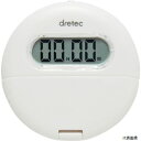 ドリテック T-558WT dretec クリップ付バイブタイマー ホワイト