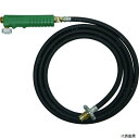 トラスコ TB-H3MB TRUSCO プロパンバーナー用ホース 3M バルブ付