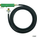 トラスコ TB-H5MB TRUSCO プロパンバーナー用ホース 5M バルブ付