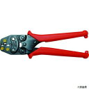 ロブテックス AK25MA エビ 絶縁被覆付閉端接続子用ミニ圧着工具 使用範囲CE1・2・5(4)