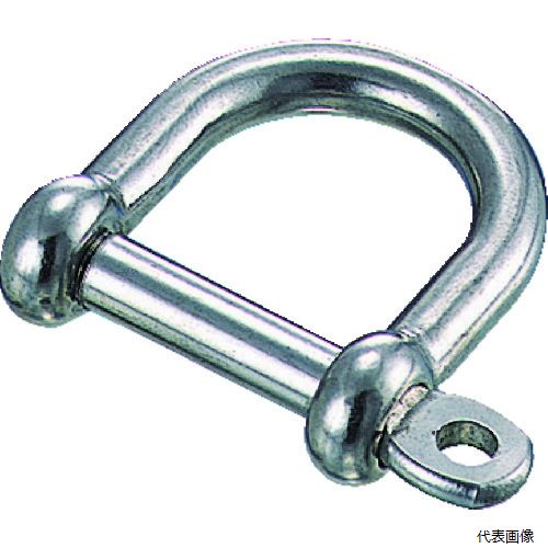 トラスコ TNS-8W TRUSCO ワイドネジシャックル ステンレス製 線径Φ8X開口28mm
