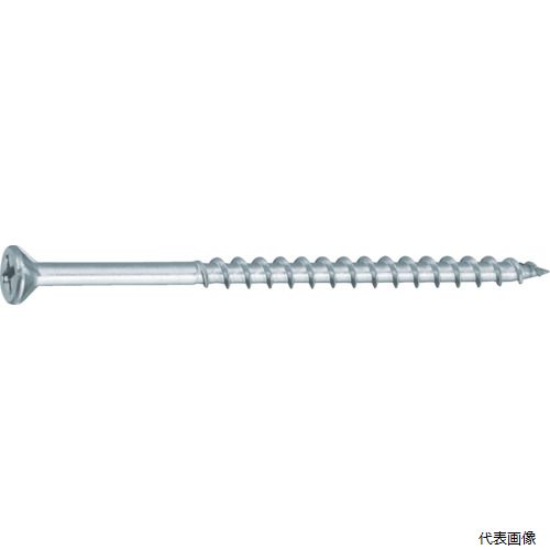 トラスコ TKS-S90F TRUSCO コーススレッドスクリュー フレキ頭 ステンレス M4.5X90 20本入 半ネジ