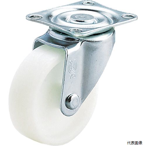 トラスコ TYSG-100N TRUSCO 台車用キャスター Φ100 ナイロン車 自在