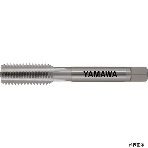 【特長】 ●切りくずが粉状またはそれに近い小さくカールする被加工材に適しています。 ●刃先強度が大きくなっています。 ●再研磨が容易です。 【用途】 ●被削材：炭素鋼、工具鋼、鋳鋼、アルミ合金鋳物、鋳鉄、調質鋼、ダクタイル鋳鉄、黄銅、黄銅鋳物、亜鉛合金鋳物。 【仕様】 ●先端：上 ●精度：P3 ●精度表記：P級 ●呼び寸法：M10 ●ピッチ(mm)：1.25 ●ねじ長さ(mm)：23 ●全長(mm)：75 ●シャンク径(mm)：7 ●シャンク四角部(mm)：5.5 ●下穴径(mm)：8.85 ●加工ねじ：メートルねじ ●表面処理：ノンコーティング ●溝数：4 ●食い付山数：1.5山 ●シャンク長(mm)：38 ●四角部の長さ(mm)：8 【材質／仕上】 ●高速度工具鋼（HSS） 【入数】 ●1本 他のサイズはこちら 在庫のない商品は検索に表示されない場合がございます　