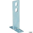 トラスコ TPS-T125 TRUSCO パイプ用支持金具 プレスT字脚 高さ125LX厚み3.2 2穴