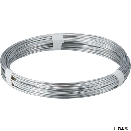 トラスコ TYW-40 TRUSCO スチール針金 #8 線径4.0mm 1kg 溶融亜鉛メッキ