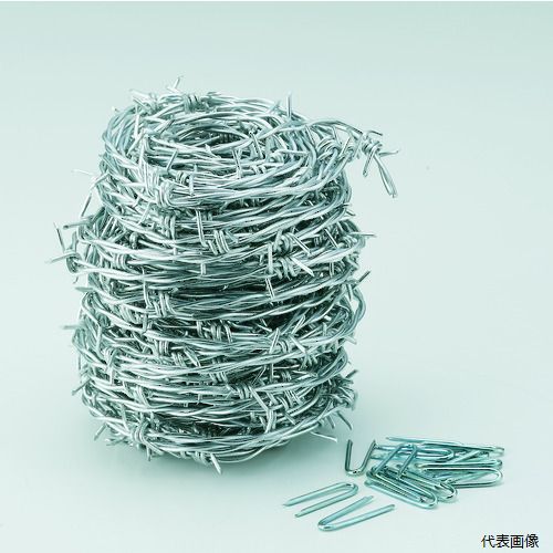 トラスコ TUW-16-20 TRUSCO 有刺鉄線 溶融亜鉛メッキ 1.6mm×20m