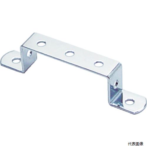 トラスコ TK19-C7AC TRUSCO ジョイント金具19型C クロム 寸法129X27.0 穴数7