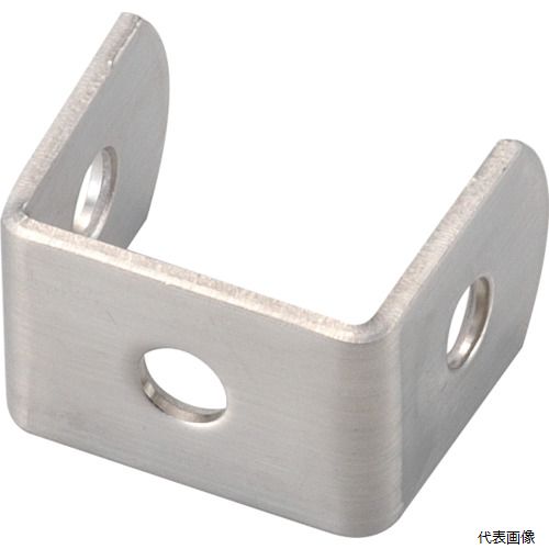 【特長】 ●手軽で多彩な組み合わせができる部材です。 ●小型・軽量・コンパクトで高剛性・各種の接合・補強・連結の多目的ツールとして利用できます。 ●豊富なパーツであなたのアイデアが生かせます。 【用途】 ●連結金具。 ●自動車部品取り付け金具。 【仕様】 ●板厚(mm)：2 ●穴径(mm)：6.5 ●穴数(個)：3 ●W(mm)：19 ●L1(mm)：28 ●L2(mm)：27 ●穴数：3 ●幅W(mm)：19 ●長さL2(mm)：27 ●長さL1(mm)：28 【材質／仕上】 ●ステンレス（SUS304） 【入数】 ●1個 他のサイズはこちら 在庫のない商品は検索に表示されない場合がございます　