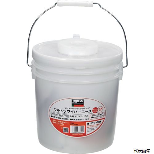 トラスコ TUWA-150 TRUSCO ウルトラワイパーエース ウェットタイプ 150枚入