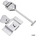 トラスコ TDF-130Y TRUSCO 車体ドア留め金具 横型・ステンレス製 137mm 1組(袋)=1個