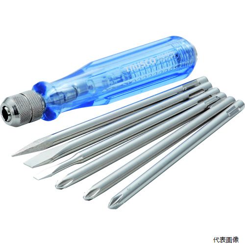 樂天商城 - トラスコ TED-526 TRUSCO 検電器付ドライバーセット 6本組 低圧用