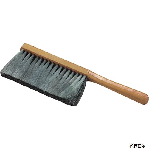 【特長】 ●4行植毛で、3行に馬毛、1行に有機導電性ゴールド繊維が植えてあります。 ●グリップ部にアース機能のあるテープが付いています。 【用途】 ●紙製品、プラスチック製品、写真感材などの静電気およびホコリの除去など。 ●製図払い用。 【...