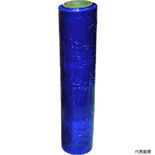 【特長】 ●荷物などの行き先、内容などに応じ色分けし、ひと目で仕分け作業効率を大きく改善できます。また黒色は、紫外線防止に役立ちます。 【用途】 ●荷崩れ防止。 ●工場内製品仕分け。 【仕様】 ●色：青 ●厚さ(μ)：18 ●幅(mm)：500 ●長さ(m)：300 ●引張破断強度(daN/［［CM2］］)：489 ●紙管内径(インチ)：3 ●厚さ(mm)：0.018 ●引張破断強度(kgf/［［CM2］］)：499 ●紙管内径：3インチ 【材質／仕上】 ●ポリエチレン（PE） 【入数】 ●1箱/6巻 他のサイズはこちら 在庫のない商品は検索に表示されない場合がございます　
