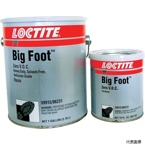 ヘンケル BF-ZV-GRE ロックタイト 防滑塗料 ビッグフット ZV 緑 3.3LT(2158386)(PC6315)