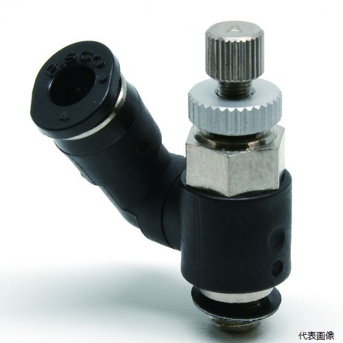 樂天商城 - 日本ピスコ JSS4-M5A PISCO スピードコントローラ フリー メーターアウト制御チューブ4ネジM5X08