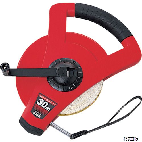【特長】 ●スムーズな巻き取り4倍速です。 ●先端保護ショックアブソーバー付です。 ●白/黄ツートンカラー両面目盛です。（表面：白色/2mm・裏面：黄色/5mm） ●折れない・水洗いができるガラス繊維テープを採用しています。 ●テープのたるみ防止ケースです。 【用途】 ●一般測定用。 ●テープ長さ(m)：30 ●テープ幅(mm)：12 ●テープ厚さ(mm)：0.48 ●目盛仕様：表面：白色/2mm、裏面：黄色/5mm ●455ピッチ表示：なし ●標準張力(N)：10 ●本体寸法(mm)：306×222×51 ●両面目盛 ●JIS1級 ●455mmピッチ表示：なし 【材質／仕上】 ●テープ：ガラス繊維 ●ケース：ABS樹脂 【入数】 ●1個 他のサイズはこちら 在庫のない商品は検索に表示されない場合がございます　