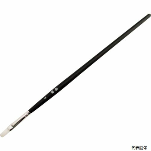【特長】 ●速乾性塗料に対応、細部の塗料に適します。 【用途】 ●細部の塗装。 ●細部のほこり払い。 ●接着剤などの塗布。 【仕様】 ●規格：4号 ●全長(mm)：226 ●金具幅(mm)：6 ●毛材：化繊 ●パック入数(本)：1 【材質／仕上】 ●毛：ポリブチレンテレフタレート（PBT） ●柄：木 【入数】 ●1本 他のサイズはこちら 在庫のない商品は検索に表示されない場合がございます　