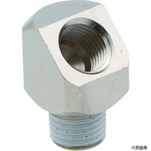 千代田通商 PL45-3F-3M チヨダ 配管継手 45度エルボ Rc3/8・R3/8