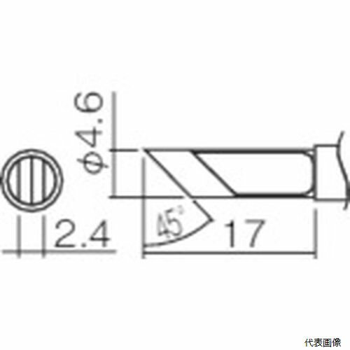 Soldering Irons - 白光 T12-KFZ こて先 KF型(Z)