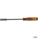 平井工具 D-86-635 BROWN ナットドライバー 対辺6.35mm 軸長125mm 全長210mm